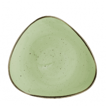 Churchill Stonecast Sage Green Triangle Plate 9inch / 22.9cm