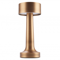 LED Cordless Geo Bronze Table Lamp 8inch / 21cm