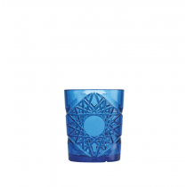 glassFORever Premium Polycarbonate Double Old Fashioned Aqua Blue Tumbler 12.25oz / 35cl 