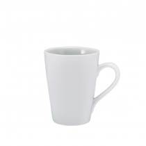 Genware Porcelain Conical Latte Mug 30cl/10.5oz