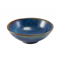 Terra Porcelain Aqua Blue Noodle Bowl 20.2cm 