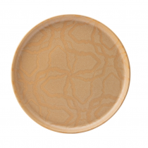 Maze Flax Walled Plate 12inch / 30cm 