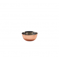 Genware Copper Plated Mini Hammered Bowl 43ml / 1.5oz