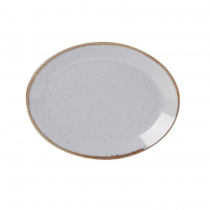 Porcelite Seasons Stone Oval Plate 12inch / 30cm