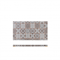 Grey Marrakesh Melamine GN1/3 Slab 32.5 x 17.6cm