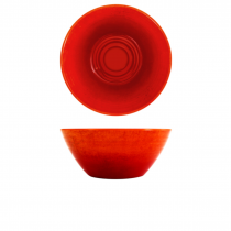 Orange Glazed Casablanca Melamine Bowl 24.5 x 10cm