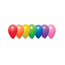 Multi-Coloured Adult Round Balloons 12inch