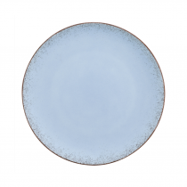 Bauscher Modern Rustic Natural Blue Coupe Plate 28cm 