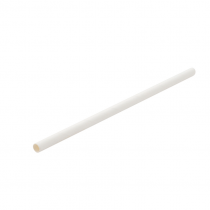 Paper White Cocktail Straws 5.5Inch 