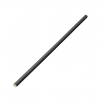 Paper Black Cocktail Straw 5.5Inch 