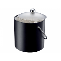 Elia Insulated Ice Bucket with Scoop Black 3Ltr