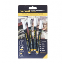 Securit 2mm Liquid Chalk Pens White