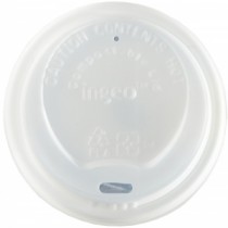 Compostable Domed Sip Lids To Fit 8oz Paper Cups