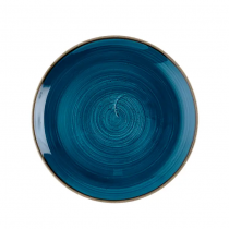 Churchill Stonecast Java Blue Coupe Plate 11.25inch / 28.8cm