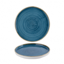 Churchill Stonecast Java Blue Walled Plate 8.25inch / 21cm