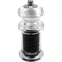 Genware Dual Pepper Grinder & Salt Shaker Acrylic