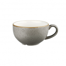 Churchill Stonecast Peppercorn Grey Cappuccino Cup 8oz / 22.7cl