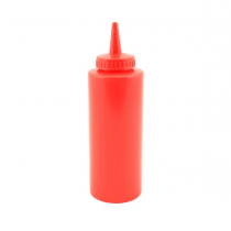 Squeeze Sauce Bottle Red 12oz 