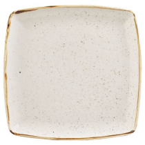 Churchill Stonecast Barley White Deep Square Plate 26.8cm