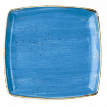 Churchill Stonecast Cornflower Blue Deep Square Plate 26.8cm