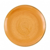 Churchill Stonecast Tangerine Coupe Plate 11.25inch / 28.8cm