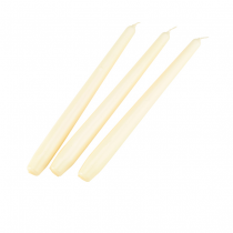Tapered Candle 10inch Ivory 