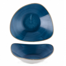 Churchill Stonecast Blueberry Triangle Bowl 15.3cm 