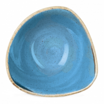 Churchill Stonecast Cornflower Blue Triangle Bowl 15.3cm