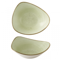 Churchill Stonecast Raw Green Triangle Bowl 18.5cm 