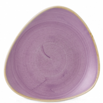 Churchill Stonecast Lavender Triangle Plate 22.9cm