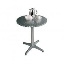 Stainless Steel Round Bistro Table 800mm 