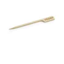 Vegan Bamboo Paddle Picks 9cm 