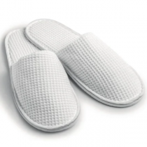Mitre Comfort Langley Open or Closed Toe Flipflop White