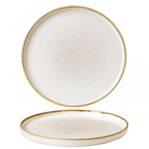Churchill Stonecast Barley White Walled Chefs Plate 21cm