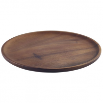 Acacia Wood Serving Plate 26cm 