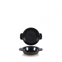 Churchill Art de Cuisine Igneous Black/Natural Individual Dish 12cm 