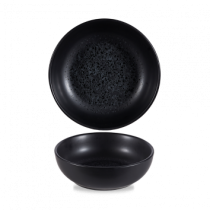 Churchill Art de Cuisine Caldera Ash Black Bowl 16cm