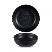 Churchill Art de Cuisine Caldera Ash Black Bowl 13.4cm 