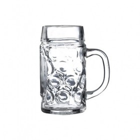 Beer Stein Glass 24oz / 0.5ltr