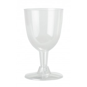 Disposable Wine Glasses 2 Piece 6oz / 175ml 