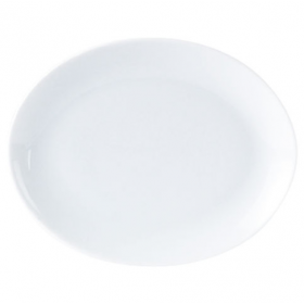 Porcelite White Oval Plate 8.25inch / 21cm  