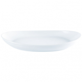Porcelite White Oval Bistro Platter 9inch / 23cm  