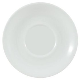 Porcelite White Large Saucers 6.25inch / 16cm  