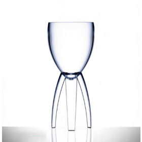 Elite Tristem Polycarbonate Wine Glasses 11oz LCE at 125ml, 175ml & 250ml