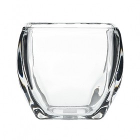 Square Clear Votive Candle Holders     