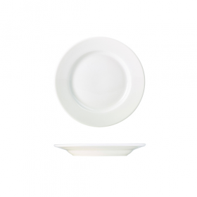 Genware Porcelain Classic Winged Plates 6.5inch / 17cm  