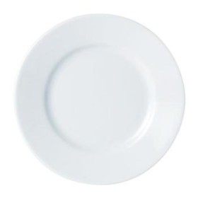 Porcelite White Winged Plates 6.5inch / 17cm 