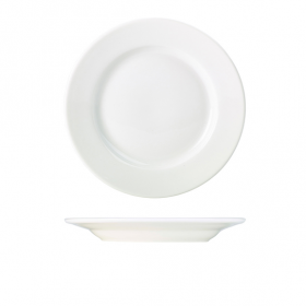 Genware Porcelain Classic Winged Plates 26cm   