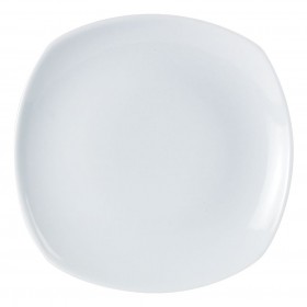 Porcelite Squared Plates 6.25inch (7inch) / 16cm (18cm) 