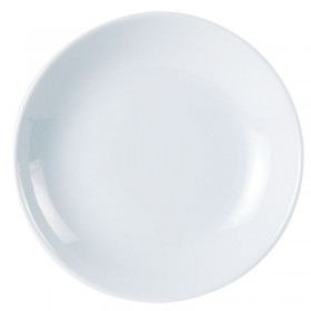 Porcelite White Cous Cous Plate 8.25inch / 21cm   